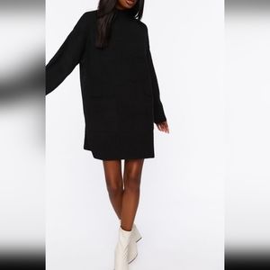 Mock neck sweater dress nwt
